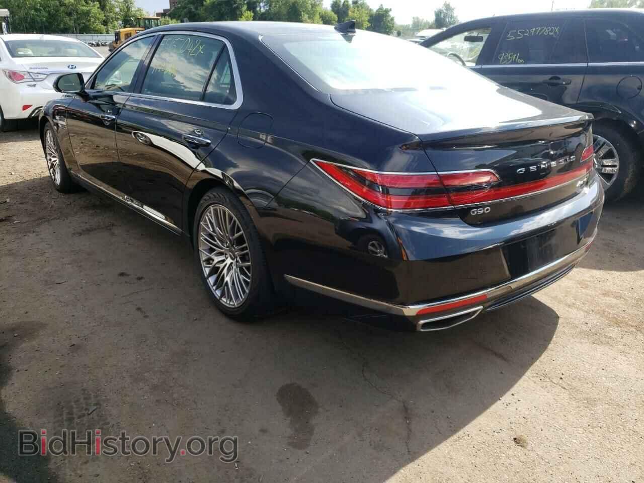 2022 GENESIS G90 - VIN: KMTF54PH6NU096054 - Фото 3