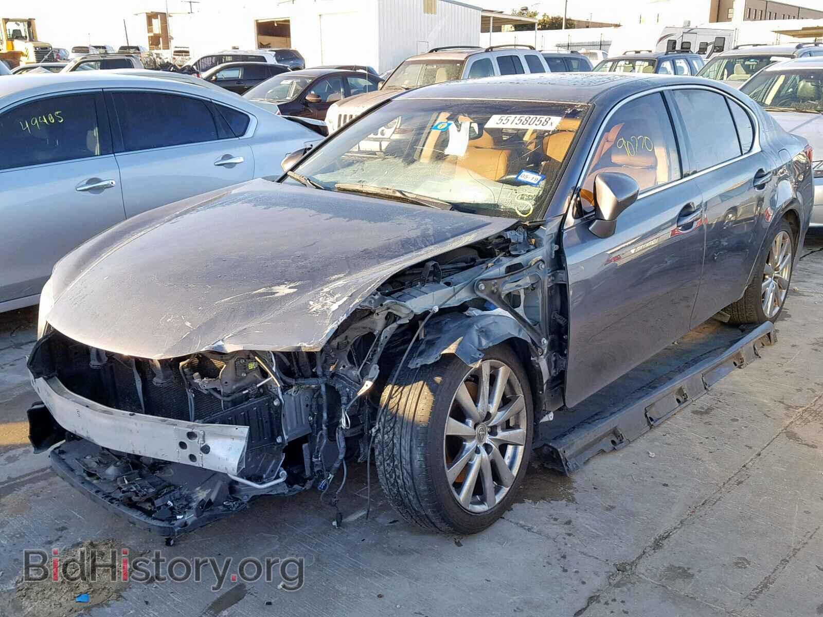 2013 LEXUS GS350 - VIN: JTHBE1BL2D5000242 - Фото 2