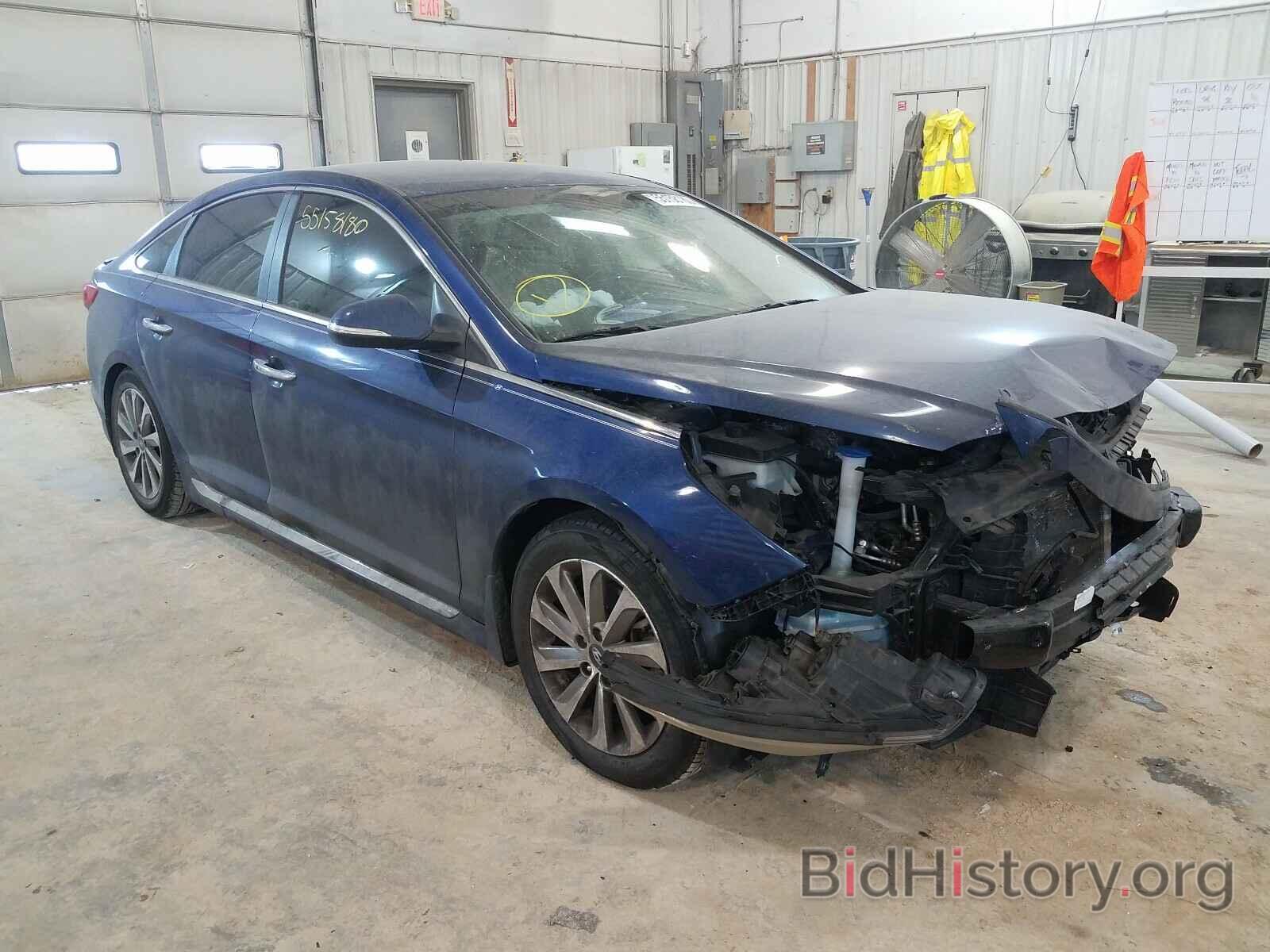 Photo 5NPE34AF3FH214225 - HYUNDAI SONATA 2015