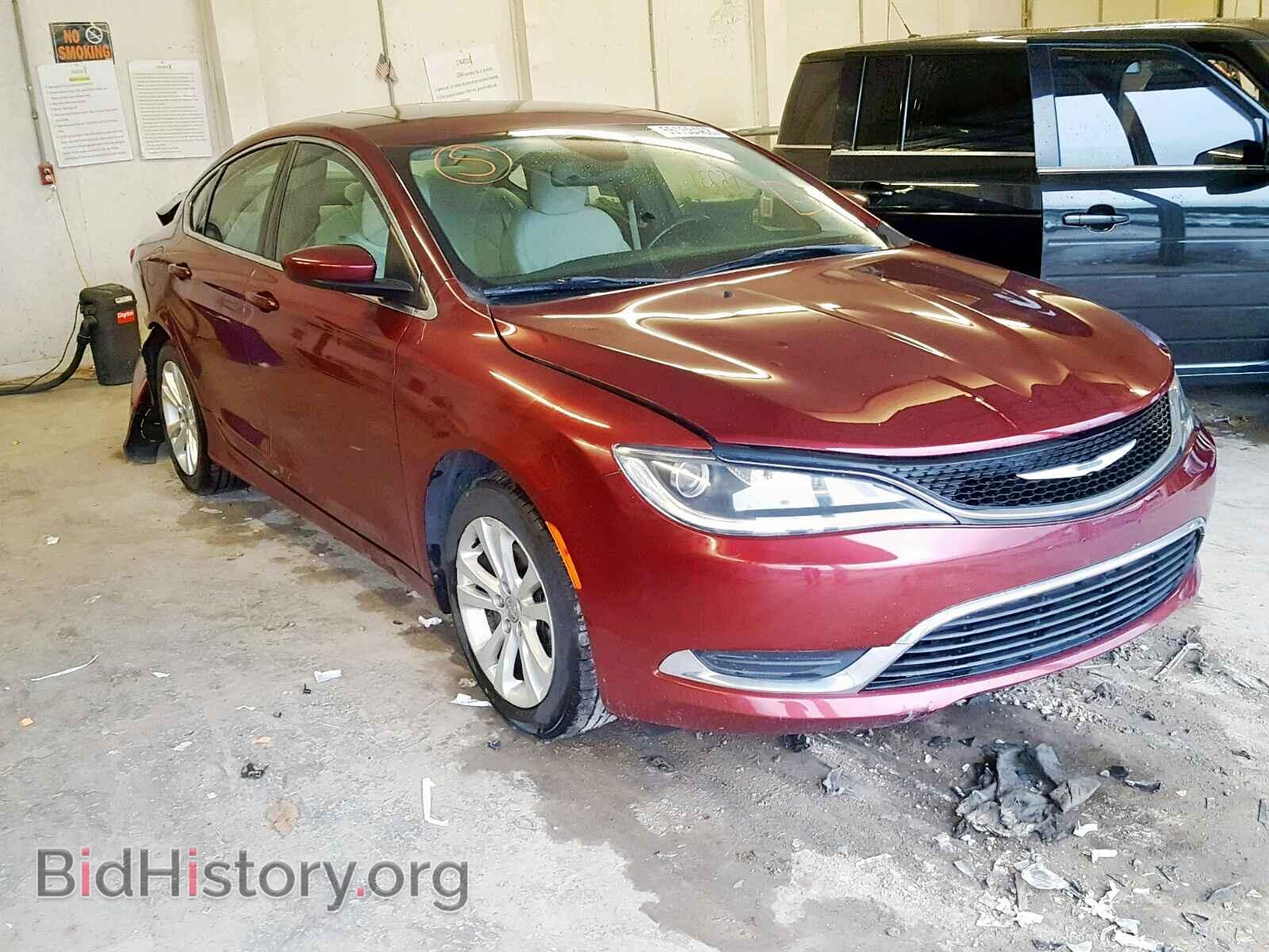 Photo 1C3CCCAB2FN700527 - CHRYSLER 200 2015