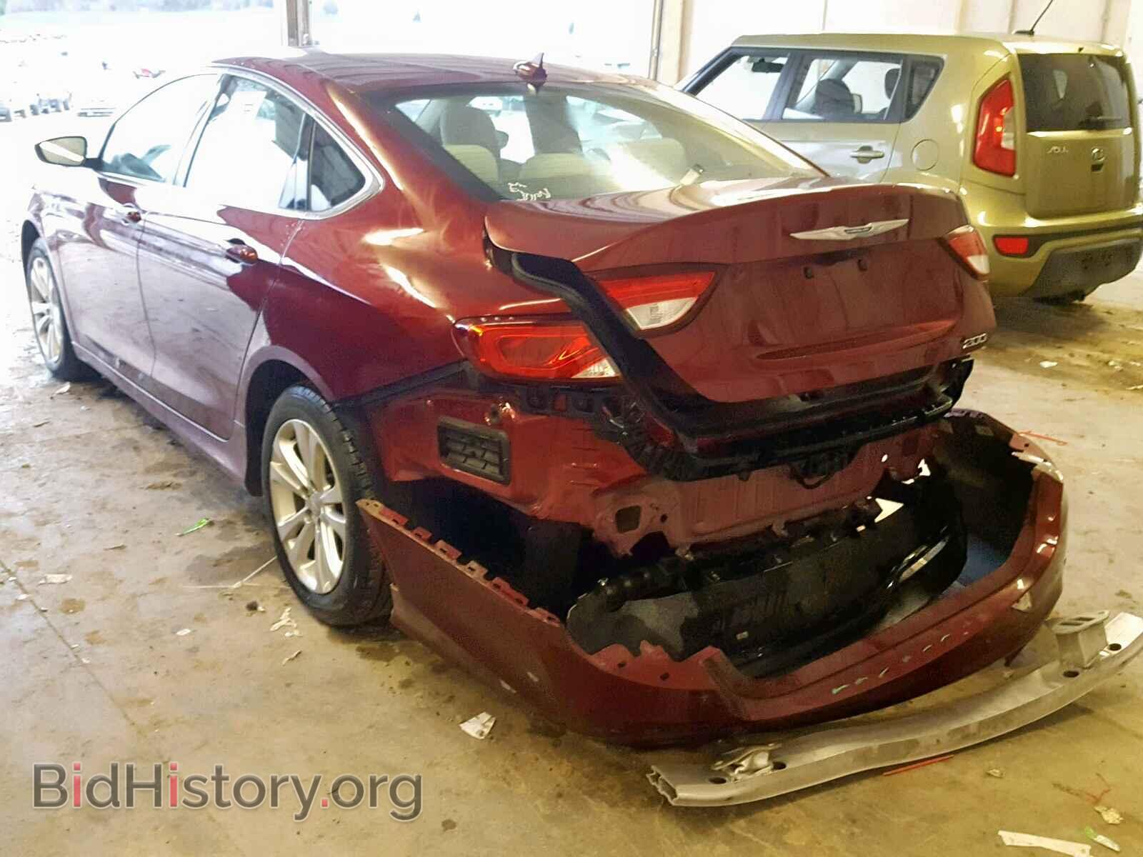 2015 CHRYSLER 200 - VIN: 1C3CCCAB2FN700527 - Photo 3