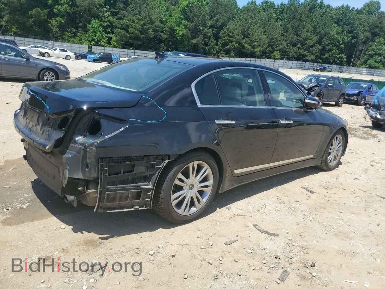 2012 HYUNDAI GENESIS - VIN: KMHGC4DF7CU192375 - Фото 3