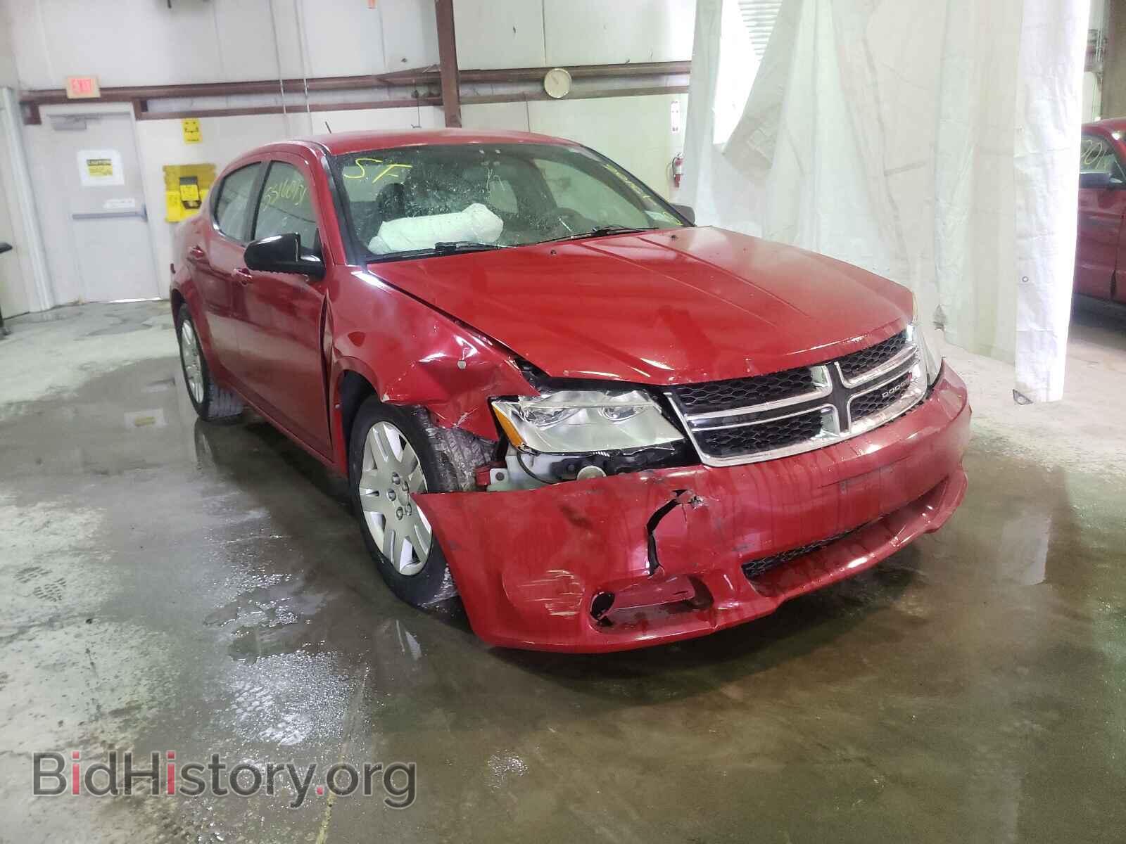 Photo 1C3CDZAB1DN771750 - DODGE AVENGER 2013