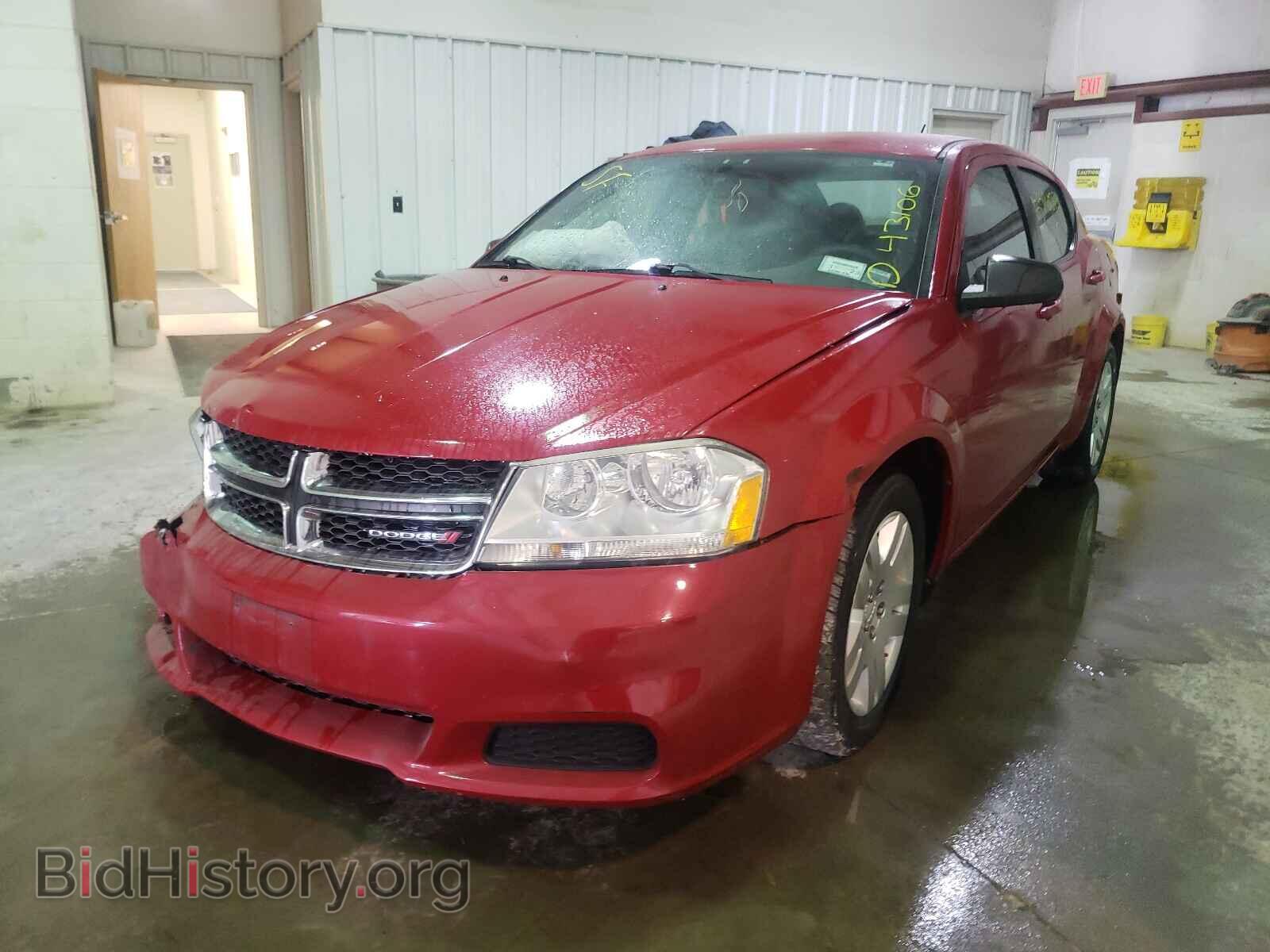 2013 DODGE AVENGER - VIN: 1C3CDZAB1DN771750 - Фото 2