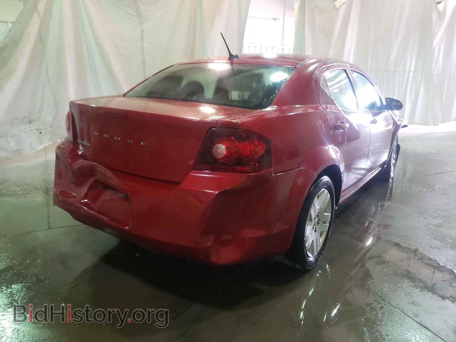 2013 DODGE AVENGER - VIN: 1C3CDZAB1DN771750 - Фото 4