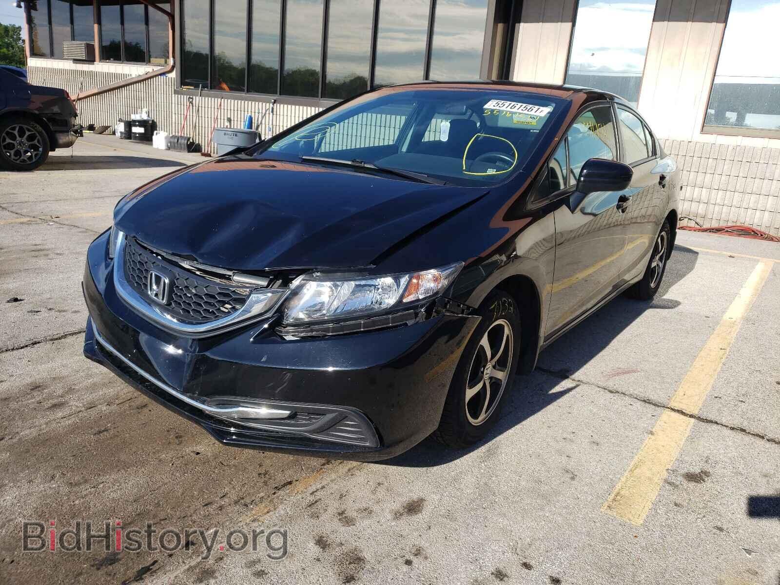 2015 HONDA CIVIC - VIN: 2HGFB2F72FH510196 - Фото 2