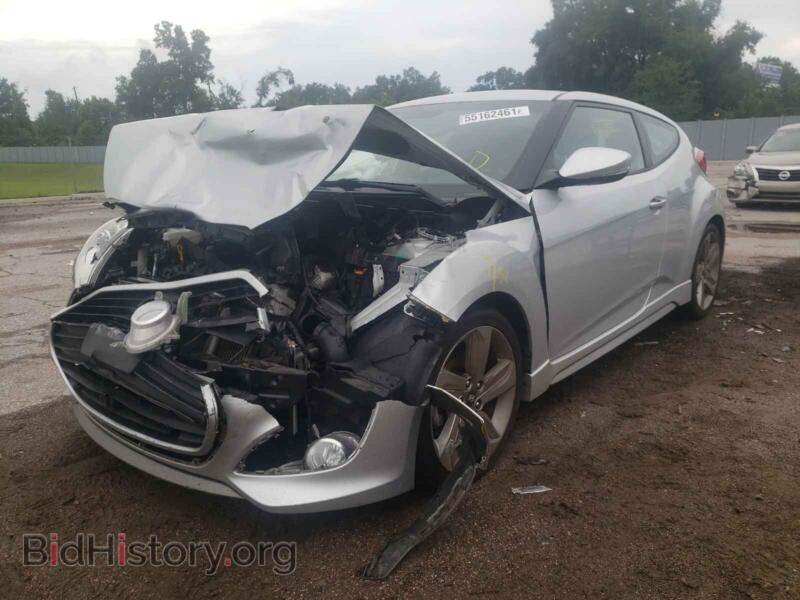 2013 Hyundai VELOSTER (VIN KMHTC6AE2DU129725) — фото 2 из 10