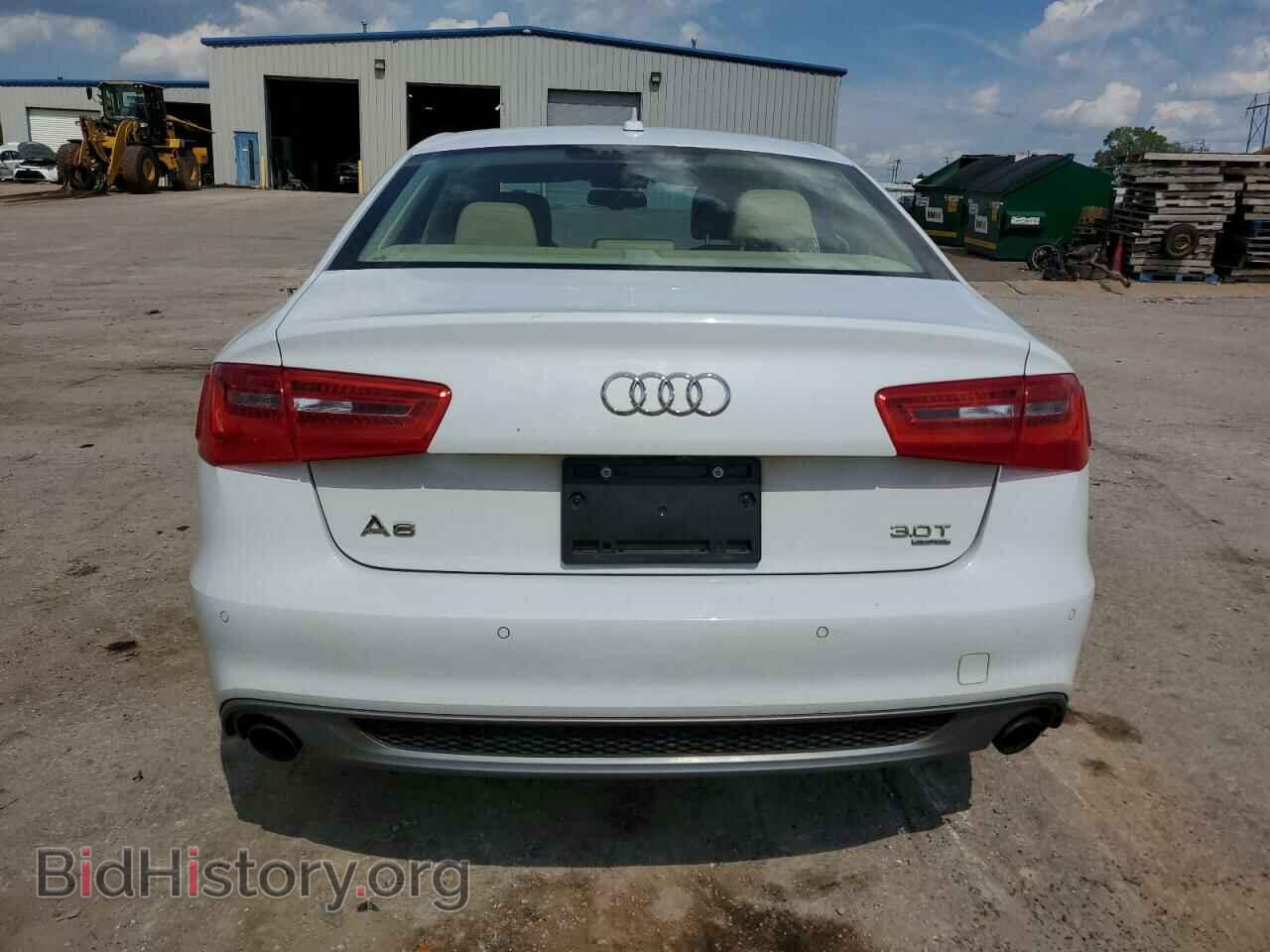 2013 AUDI A6 - VIN: WAUHGAFC3DN137834 - Фото 6