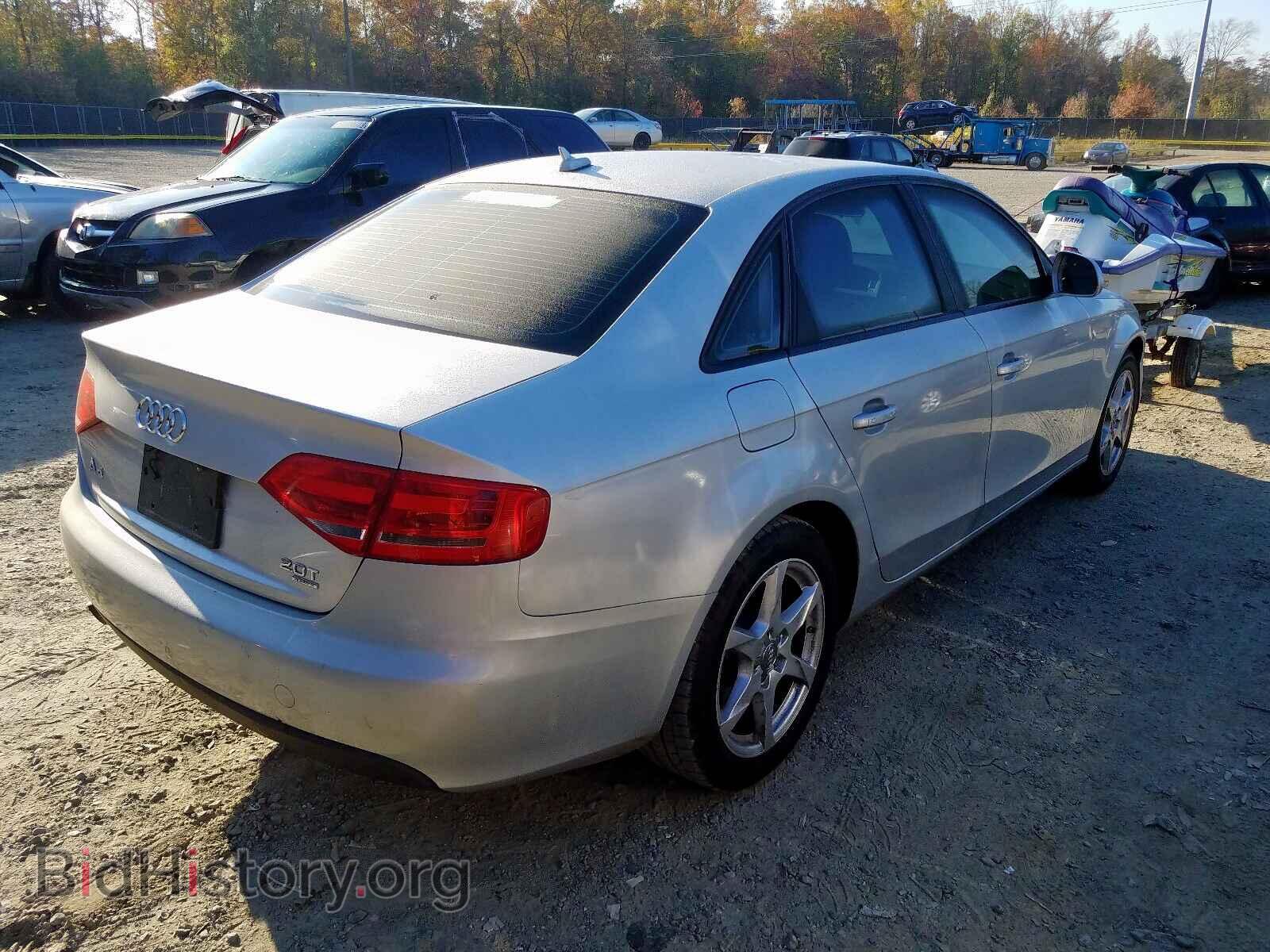2009 AUDI A4 - VIN: WAULF78K59N025922 - Фото 4