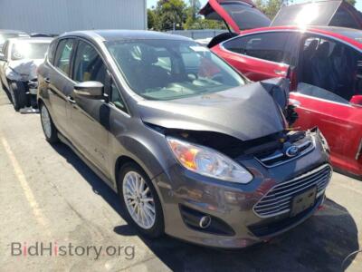2015 Ford CMAX C-Max Prem, gray — VIN 1FADP5CU8FL105536, Copart