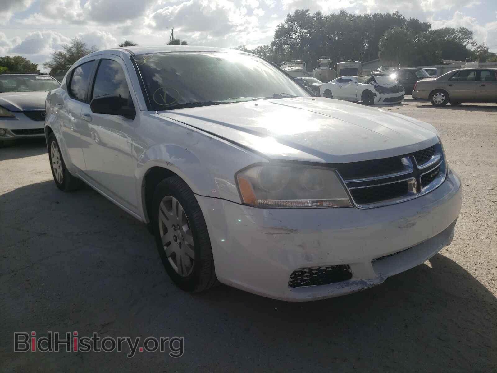 Фотография 1C3CDZAB2DN682723 - DODGE AVENGER 2013