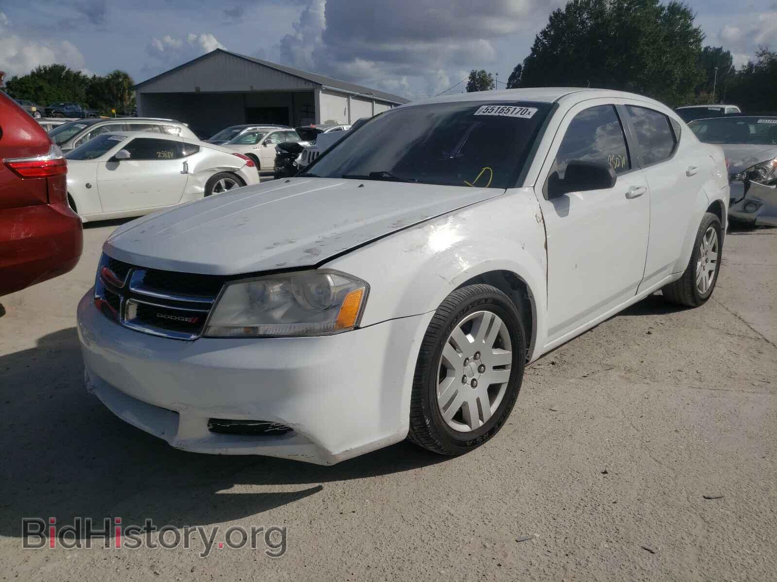 2013 DODGE AVENGER - VIN: 1C3CDZAB2DN682723 - Фото 2