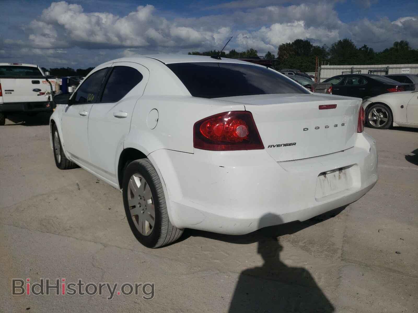 2013 DODGE AVENGER - VIN: 1C3CDZAB2DN682723 - Фото 3