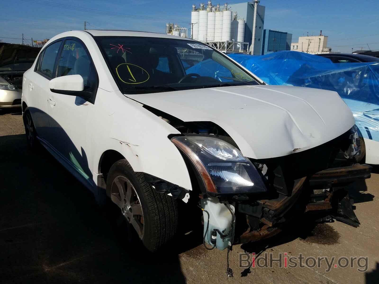 Photo 3N1AB6AP7CL638608 - NISSAN SENTRA 2012