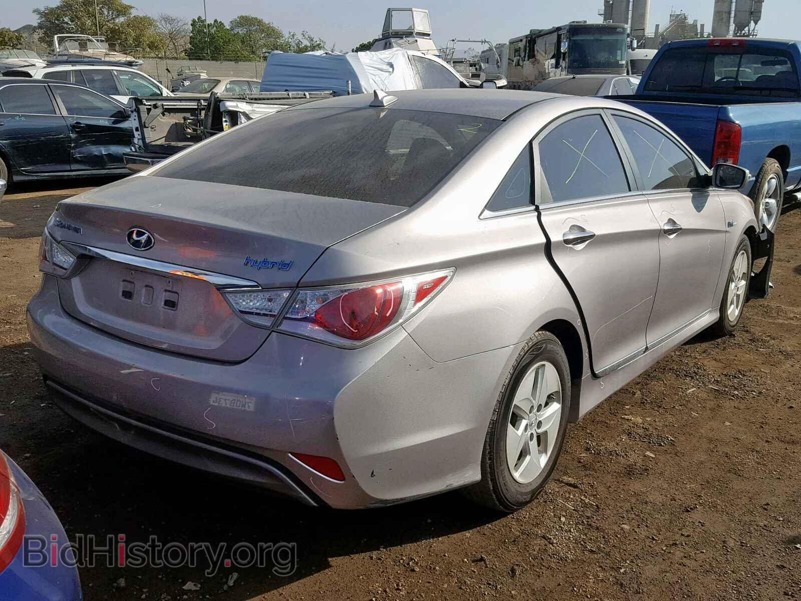 2012 HYUNDAI SONATA - VIN: KMHEC4A42CA029340 - Фото 4