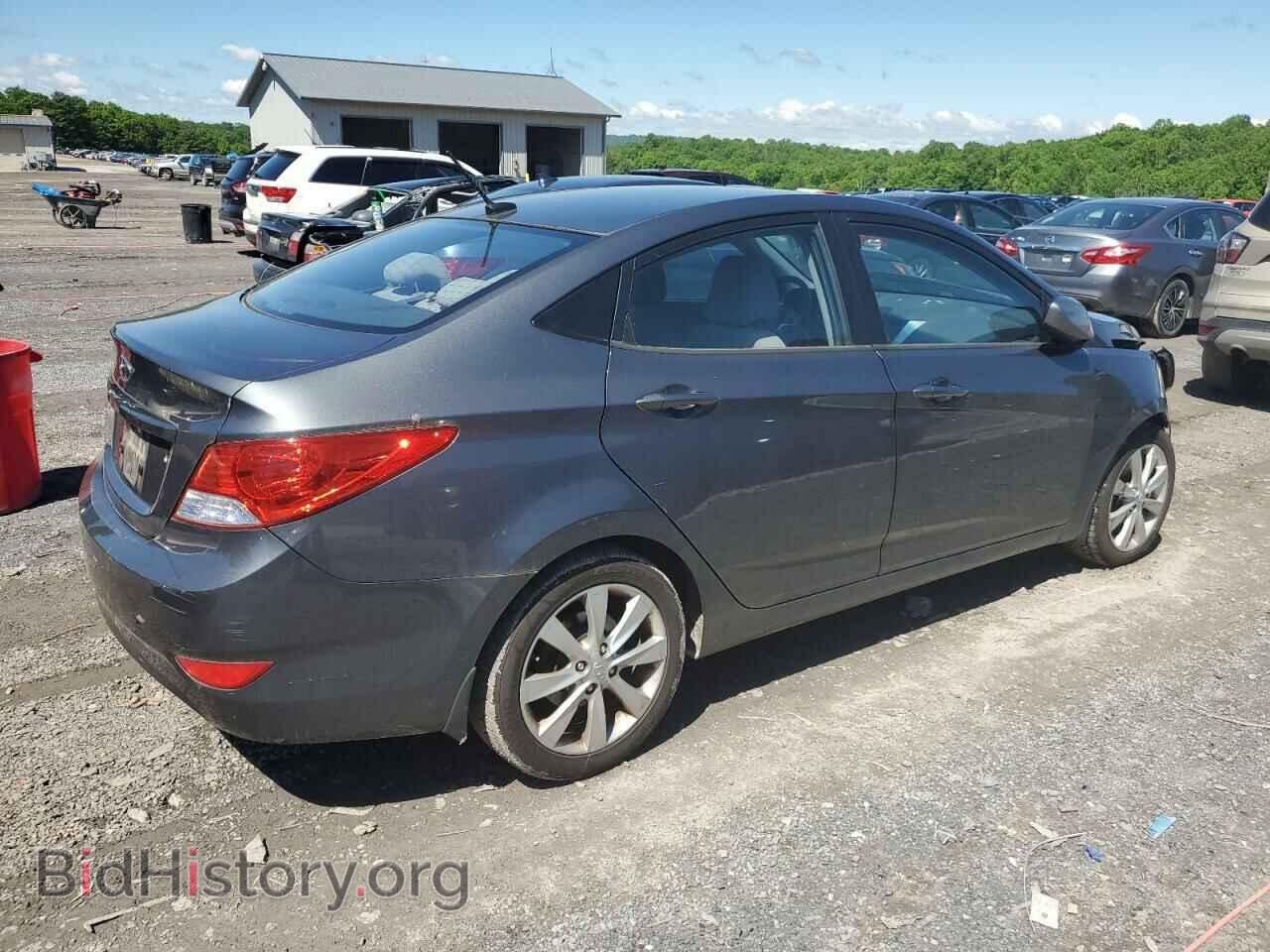 2013 HYUNDAI ACCENT - VIN: KMHCU4AE8DU422949 - Фото 3