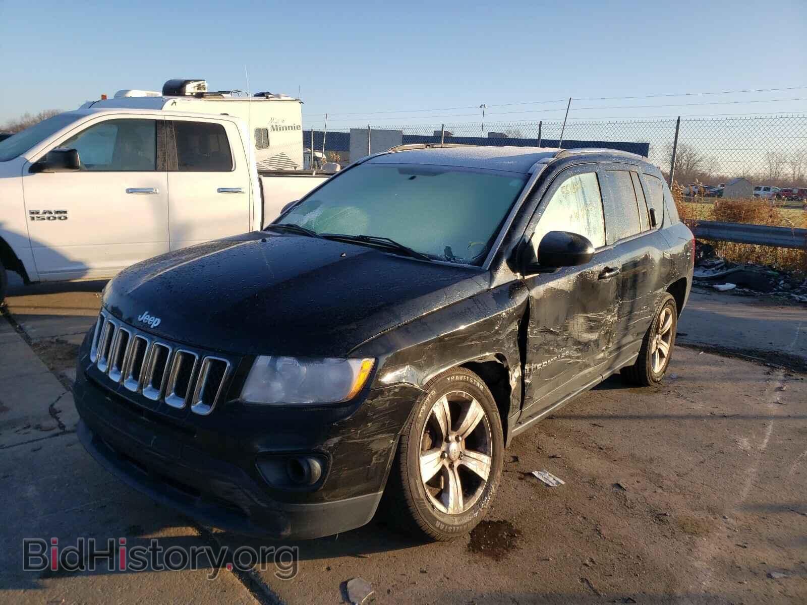 2013 JEEP COMPASS - VIN: 1C4NJDEB7DD196442 - Фото 2