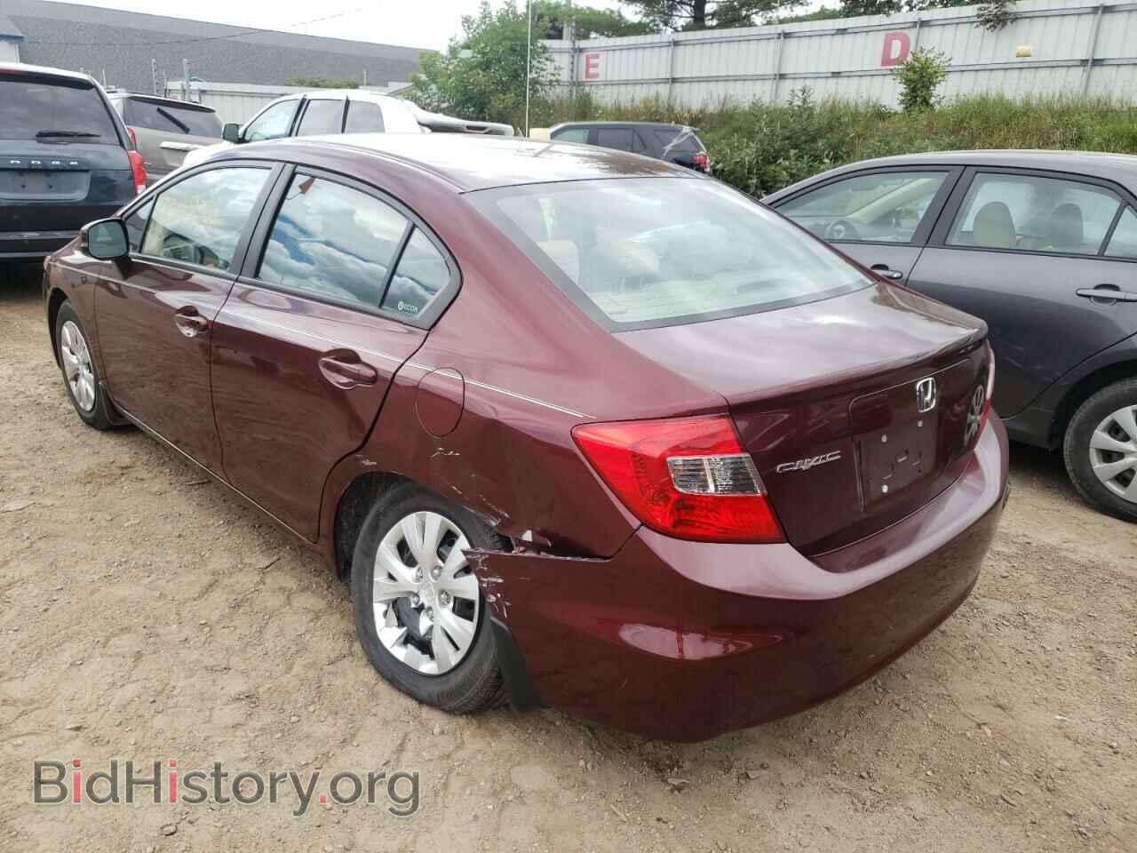 2012 HONDA CIVIC - VIN: 19XFB2F56CE084730 - Фото 3