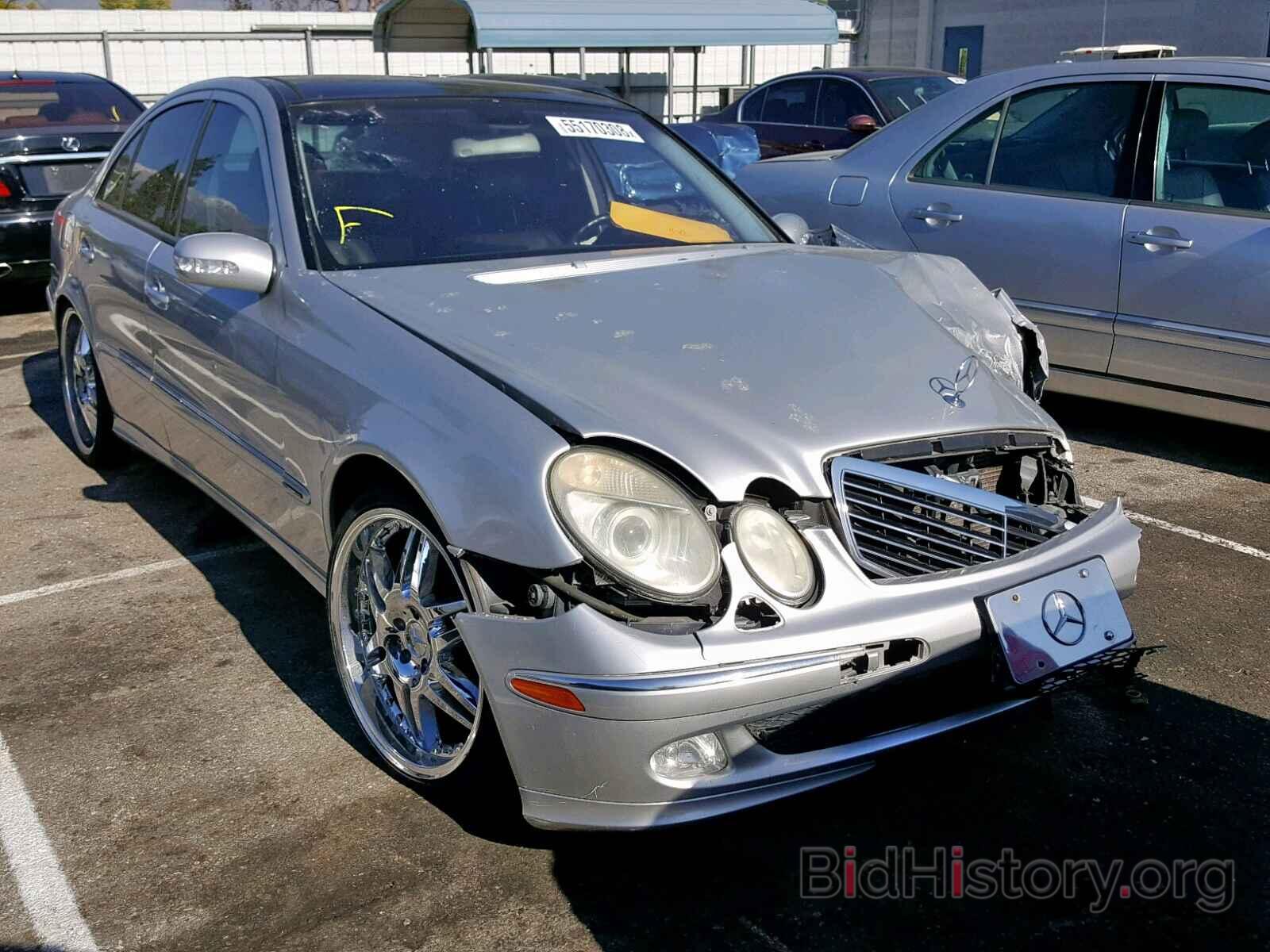 Photo WDBUF70J63A249496 - MERCEDES-BENZ E 500 2003