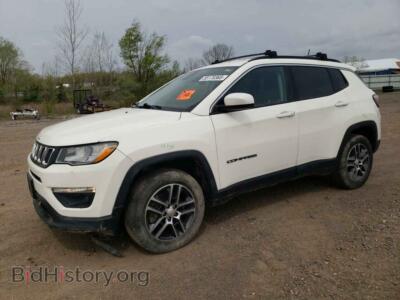 2017 Jeep COMPASS Latitude, белый — VIN 3C4NJDBB3HT597328, Copart