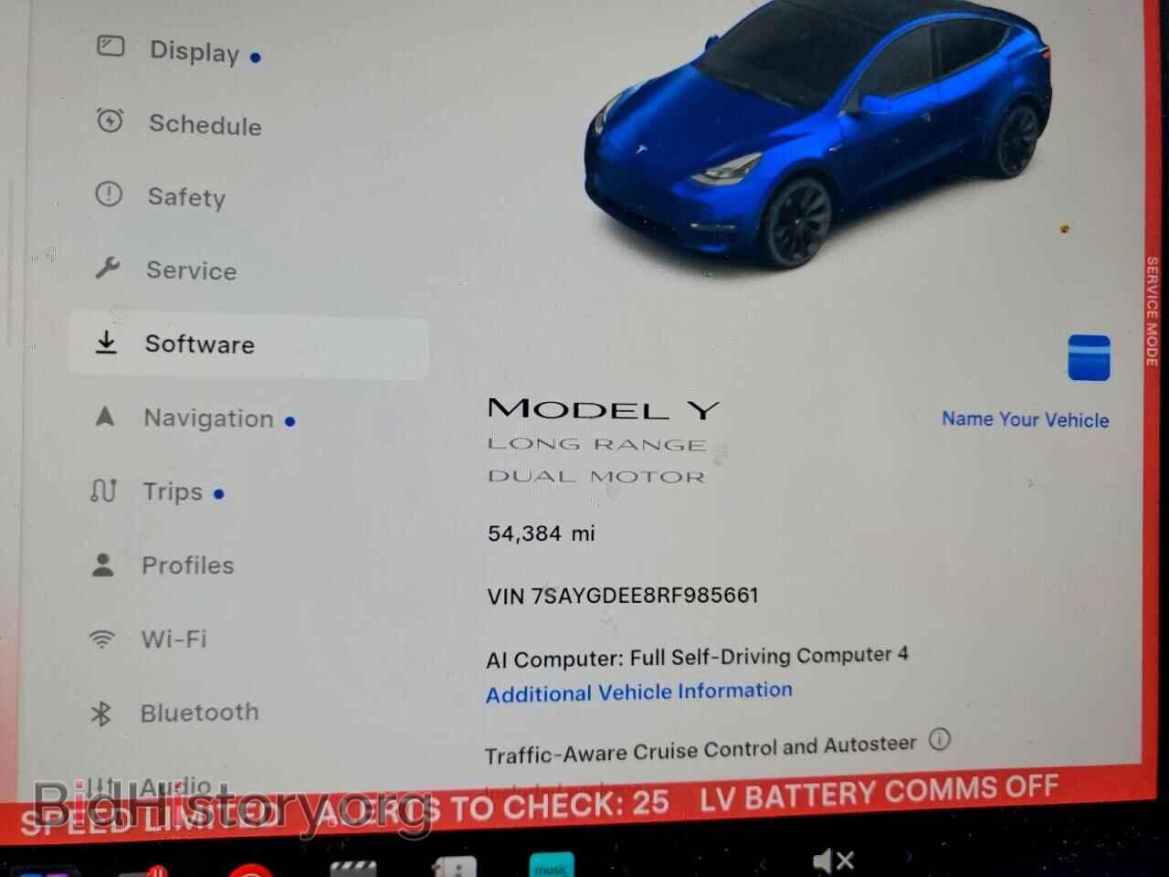 2024 TESLA MODEL Y - VIN: 7SAYGDEE8RF985661 - Фото 9