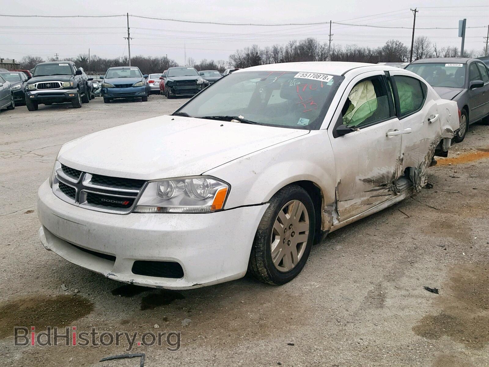 2013 DODGE AVENGER - VIN: 1C3CDZAG5DN771701 - Фото 2