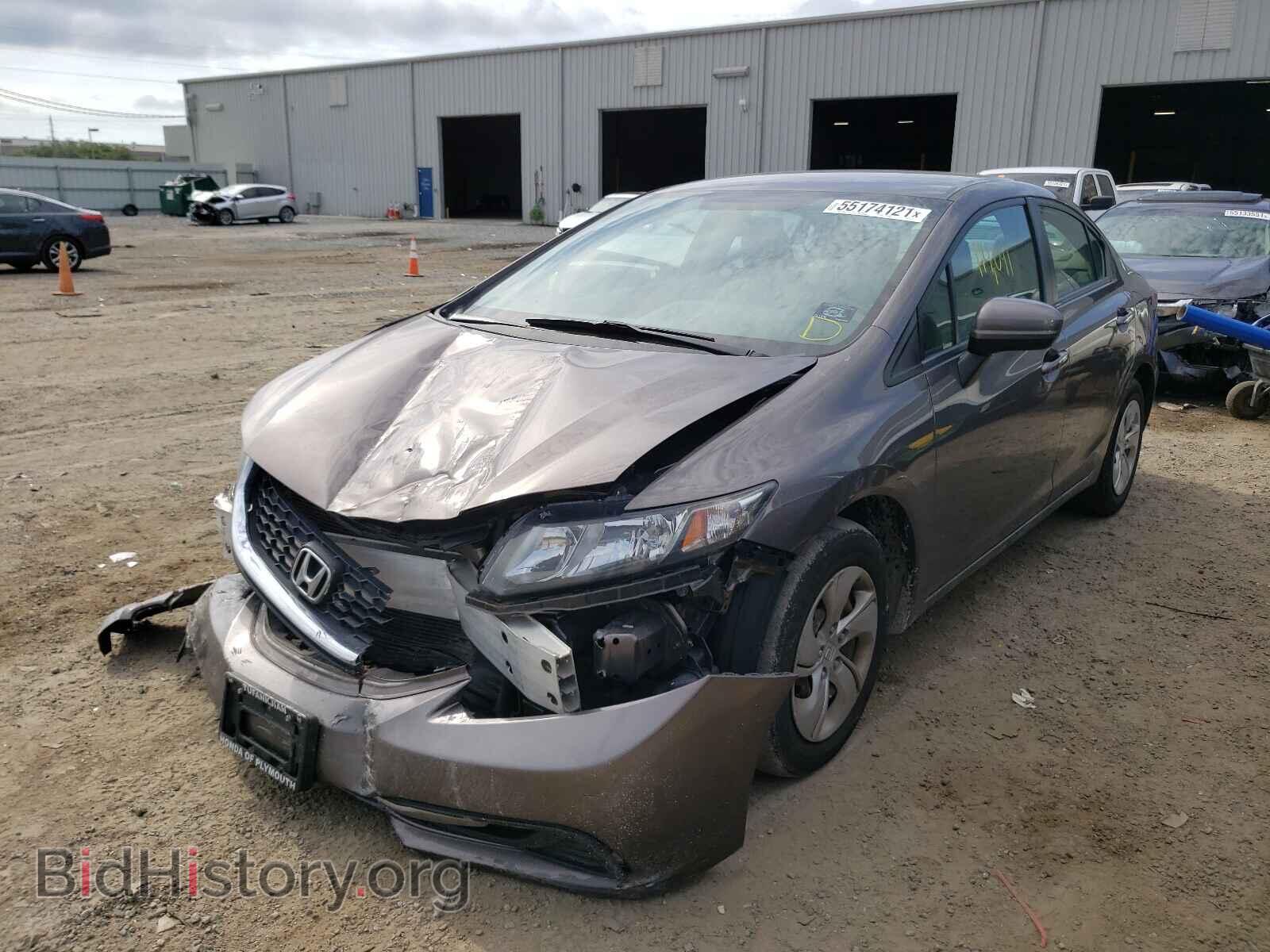 2015 HONDA CIVIC - VIN: 19XFB2F54FE701112 - Фото 2