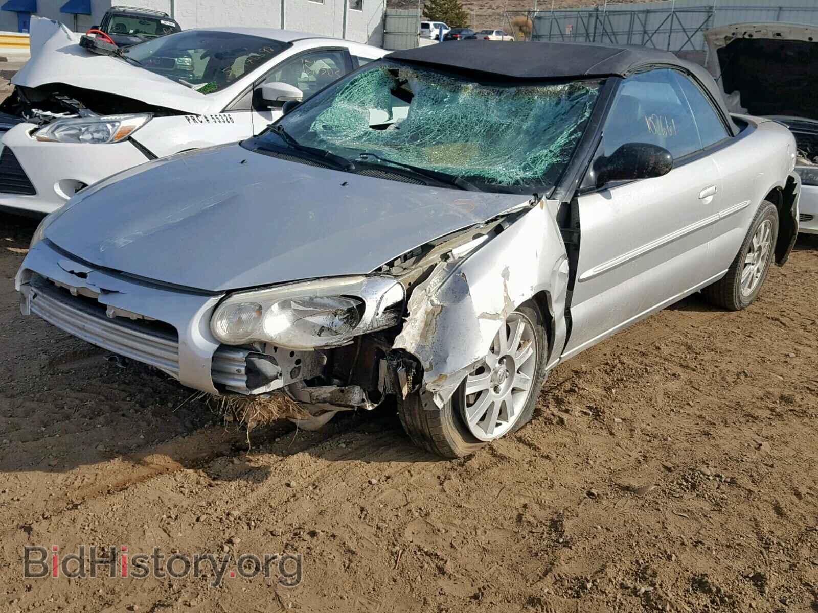 2005 CHRYSLER SEBRING - VIN: 1C3EL75R05N689971 - Фото 2