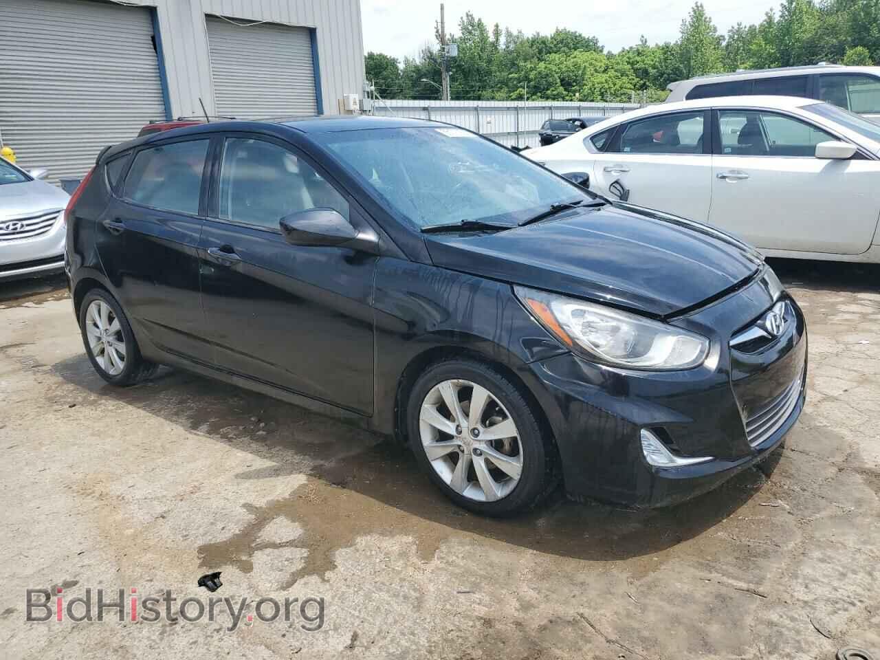 2012 HYUNDAI ACCENT - VIN: KMHCU5AEXCU037624 - Фото 4