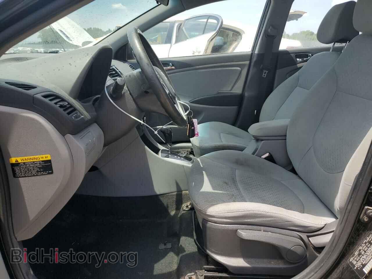 2012 HYUNDAI ACCENT - VIN: KMHCU5AEXCU037624 - Фото 7