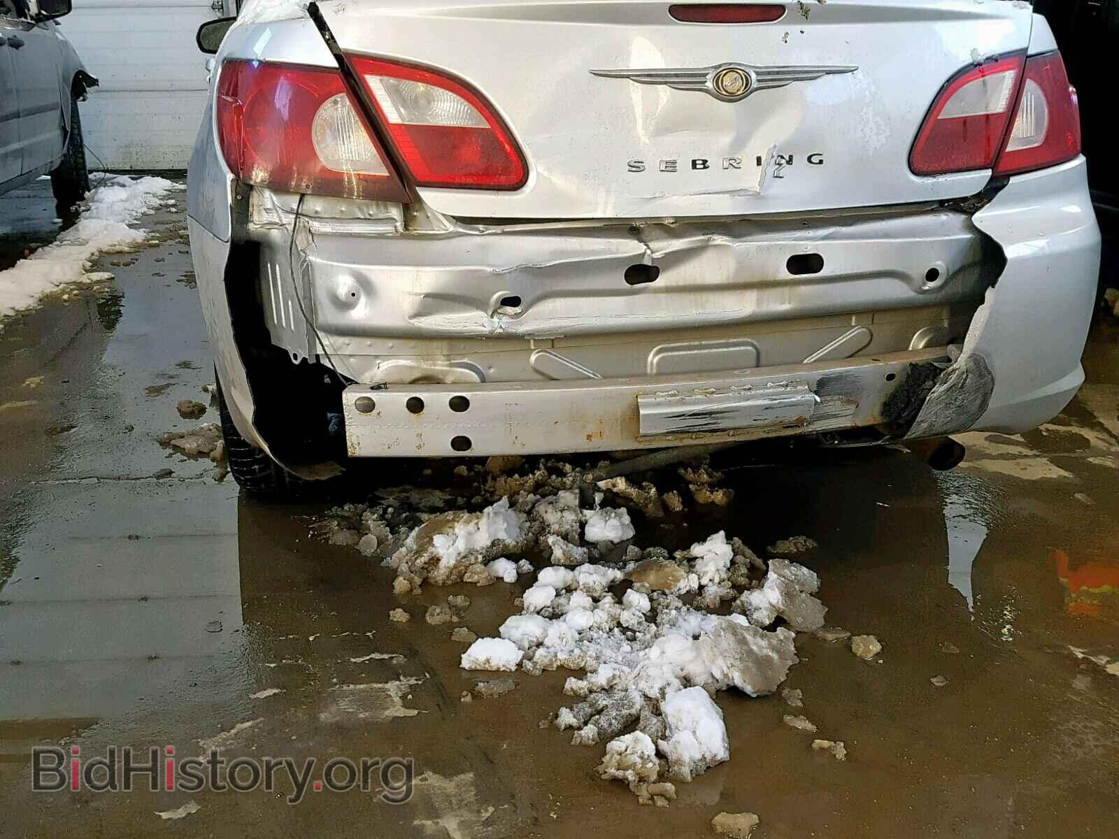 2007 CHRYSLER SEBRING - VIN: 1C3LC56R37N516412 - Фото 9