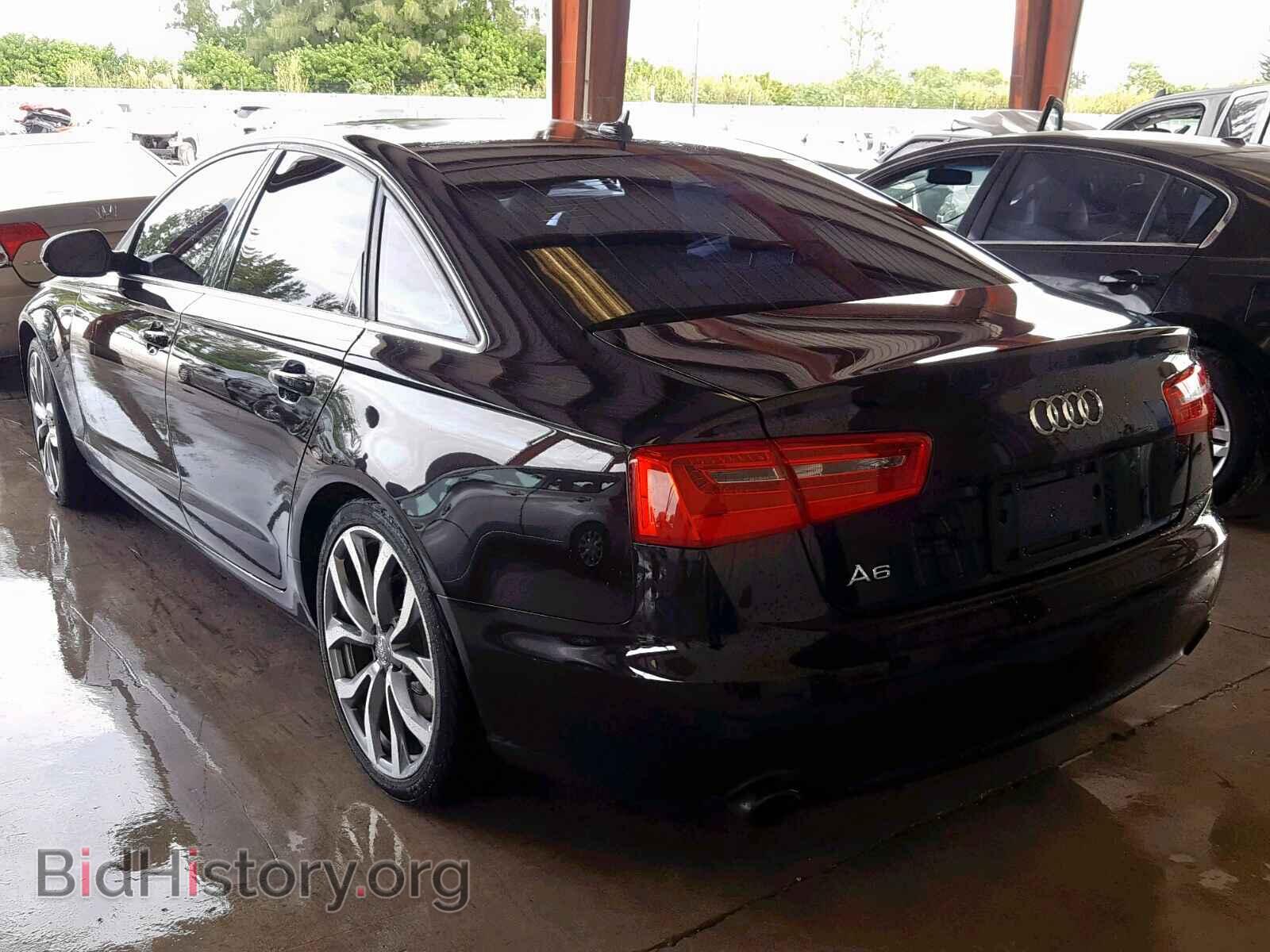 2014 AUDI A6 - VIN: WAUGFAFC2EN079666 - Фото 3