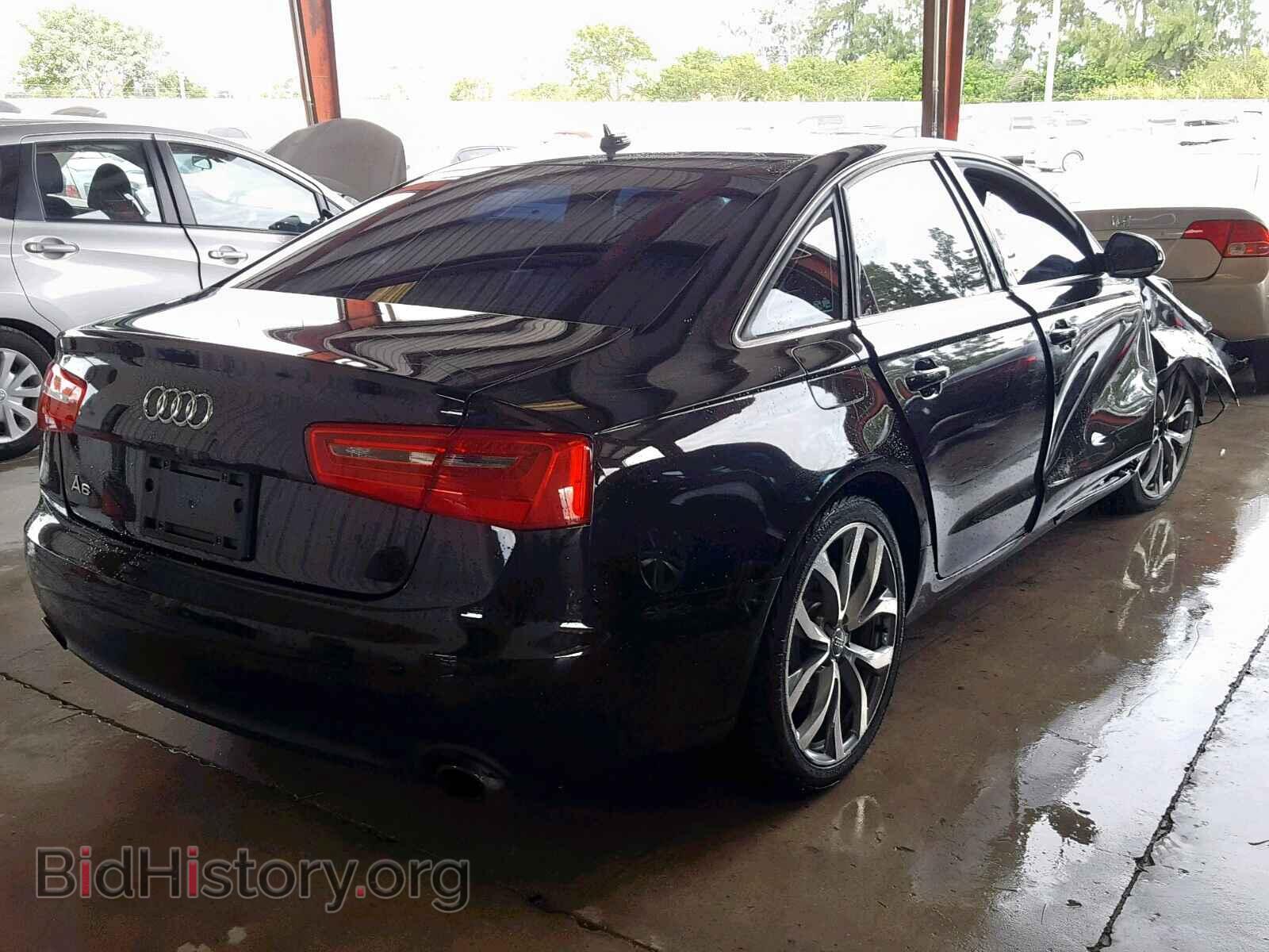 2014 AUDI A6 - VIN: WAUGFAFC2EN079666 - Фото 4