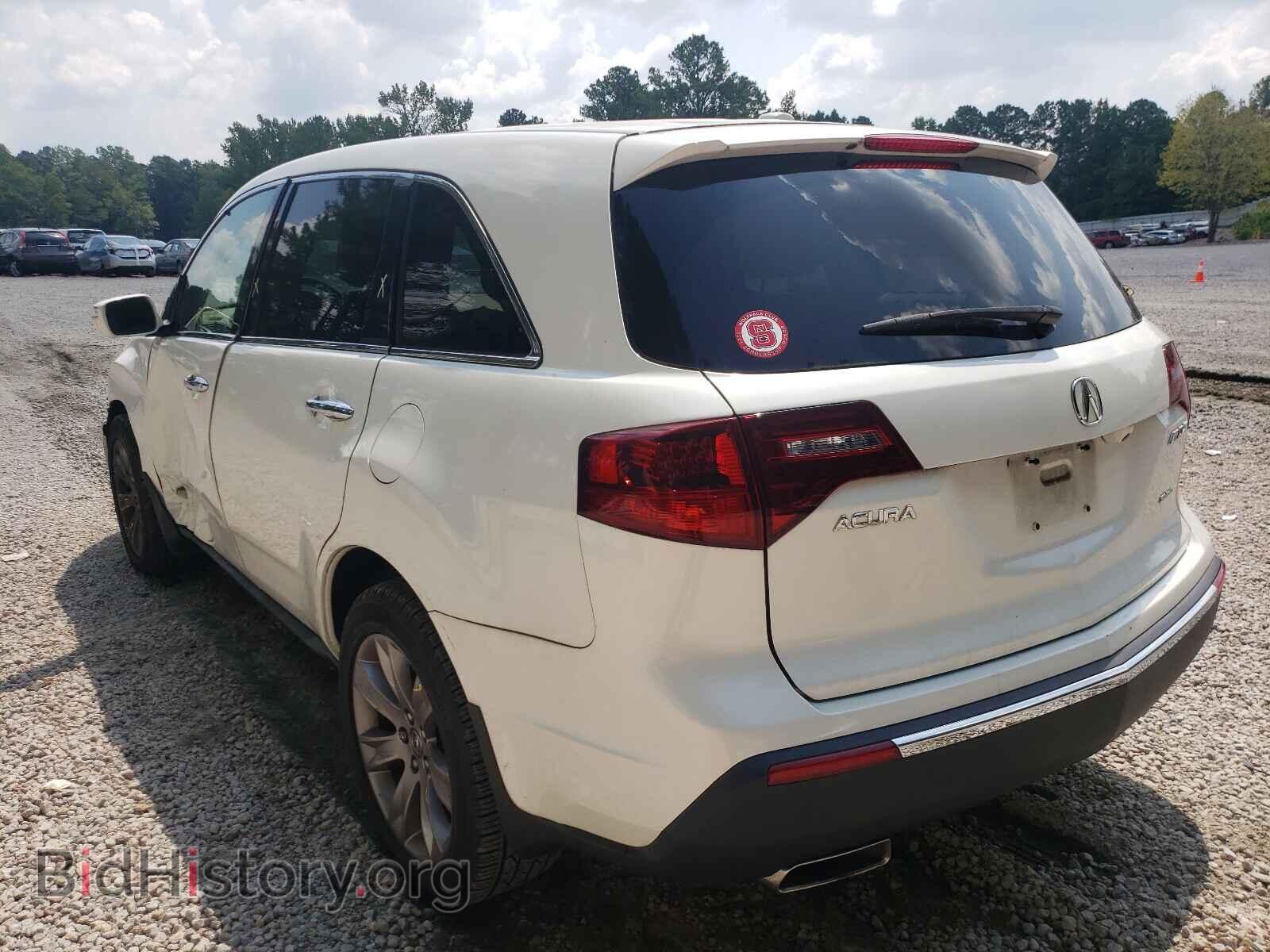 2012 ACURA MDX - VIN: 2HNYD2H89CH524111 - Фото 3