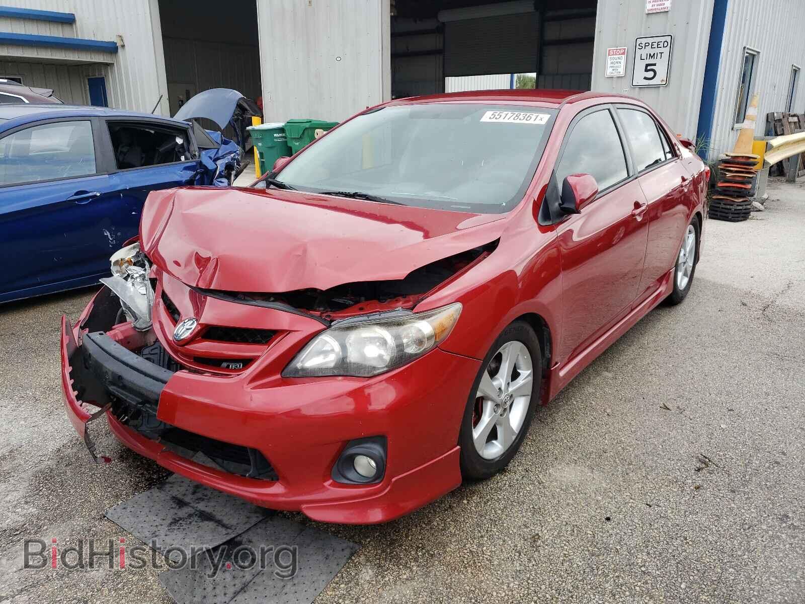 2012 TOYOTA COROLLA - VIN: 2T1BU4EE7CC790934 - Фото 2