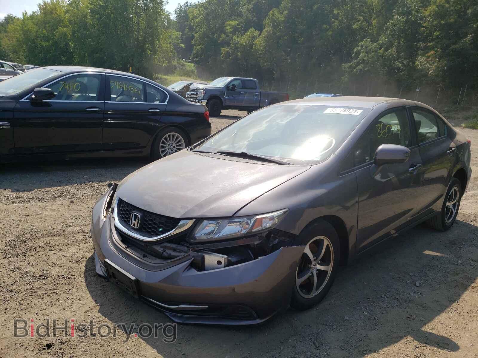 2015 HONDA CIVIC - VIN: 19XFB2F7XFE208987 - Фото 2