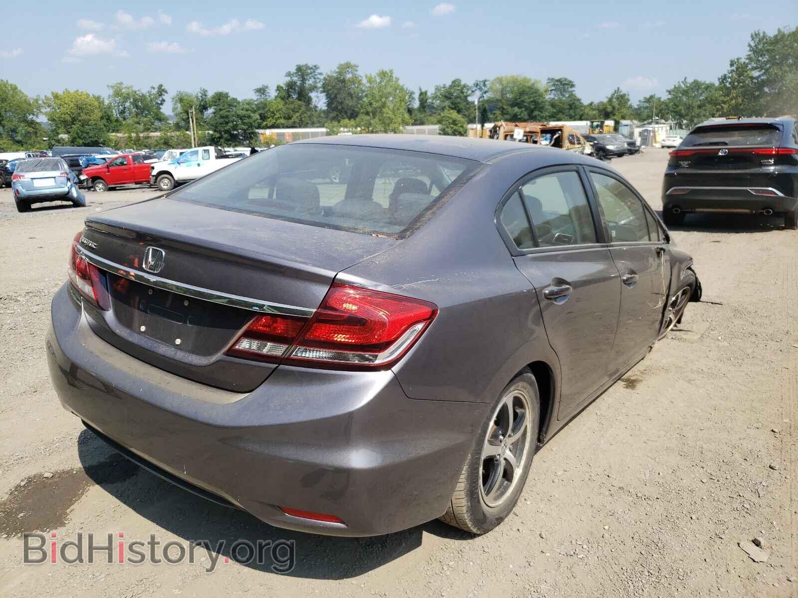 2015 HONDA CIVIC - VIN: 19XFB2F7XFE208987 - Фото 4