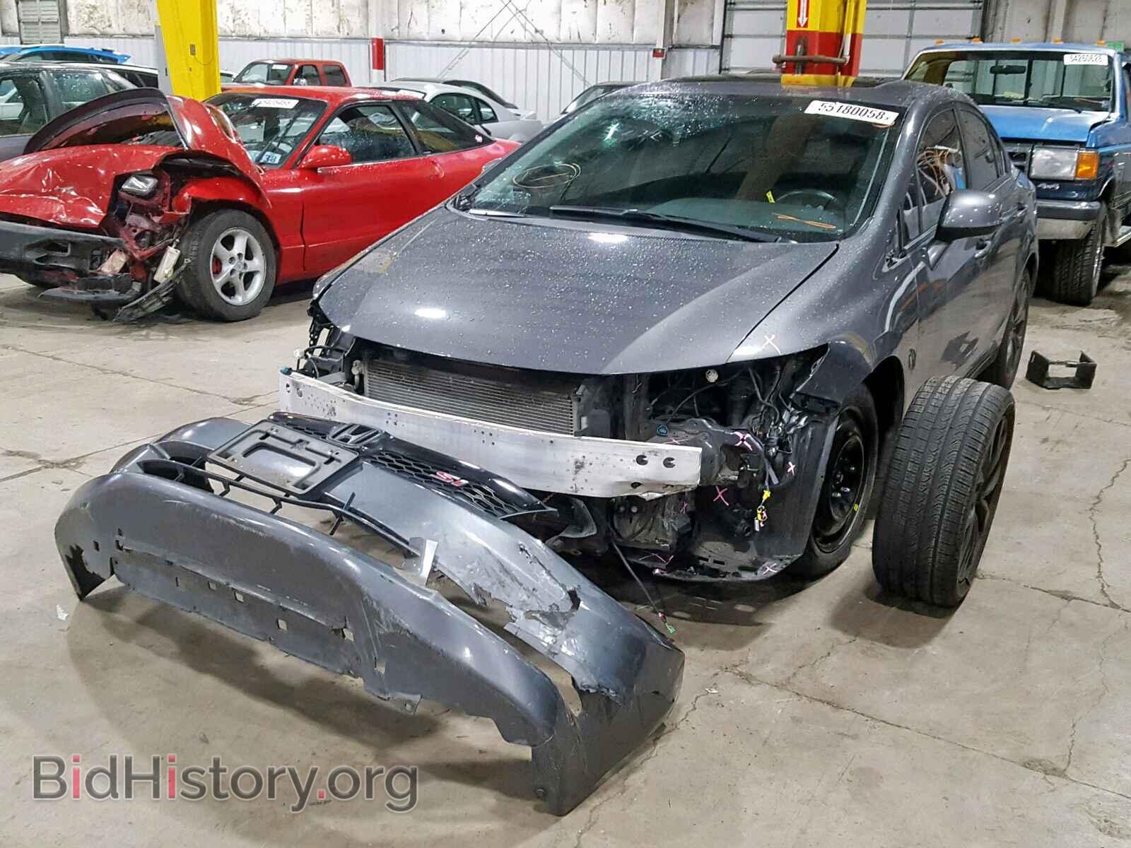 2012 HONDA CIVIC - VIN: 2HGFB6E56CH700943 - Фото 2
