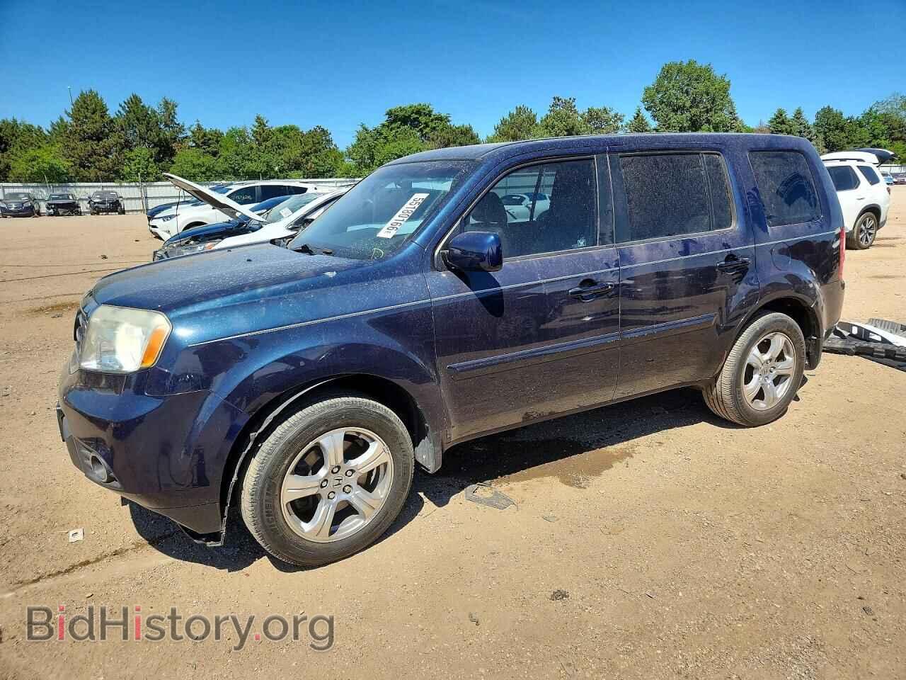 Photo 5FNYF3H55CB022231 - HONDA PILOT 2012