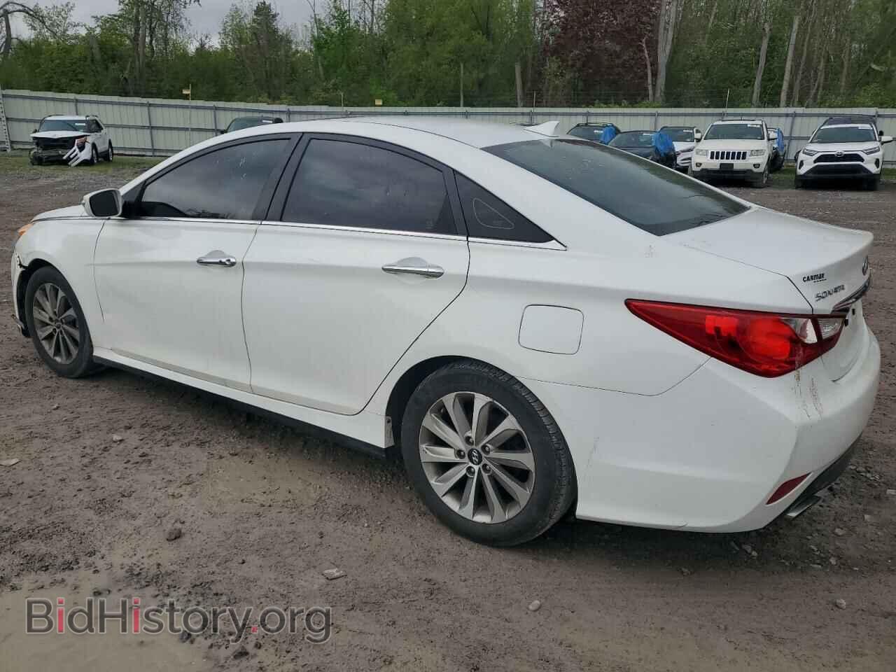 2014 HYUNDAI SONATA - VIN: 5NPEC4AB7EH887630 - Фото 2