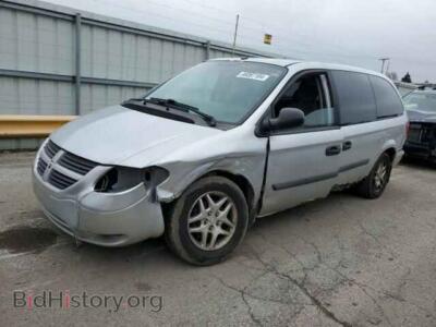 2006 Dodge CARAVAN SE, серебристый — VIN 1D4GP24R46B510866, Copart