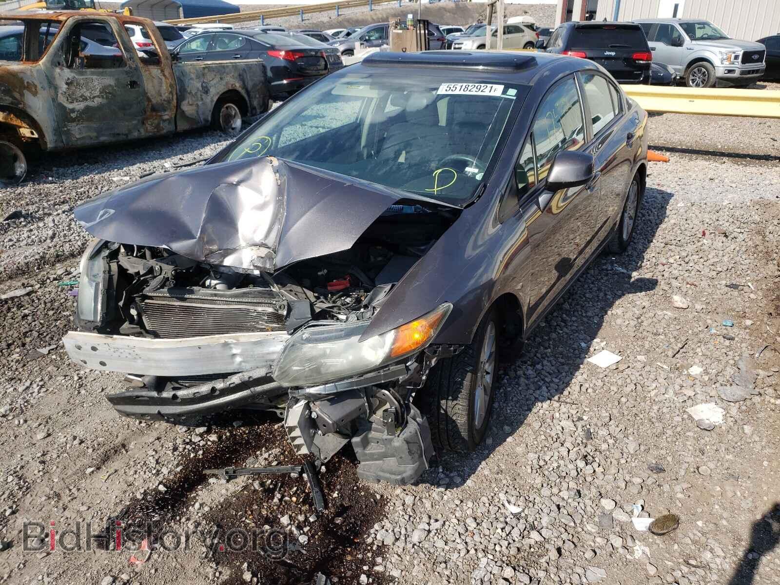 2012 HONDA CIVIC - VIN: 19XFB2F89CE087325 - Фото 2