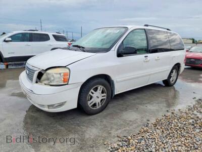 2006 Ford FREESTAR SEL, белый — VIN 2FMZA52236BA17751, Copart