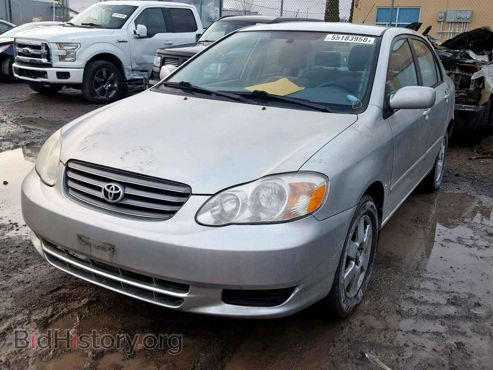 2003 TOYOTA COROLLA - VIN: 2T1BR32E73C732175 - Photo 2