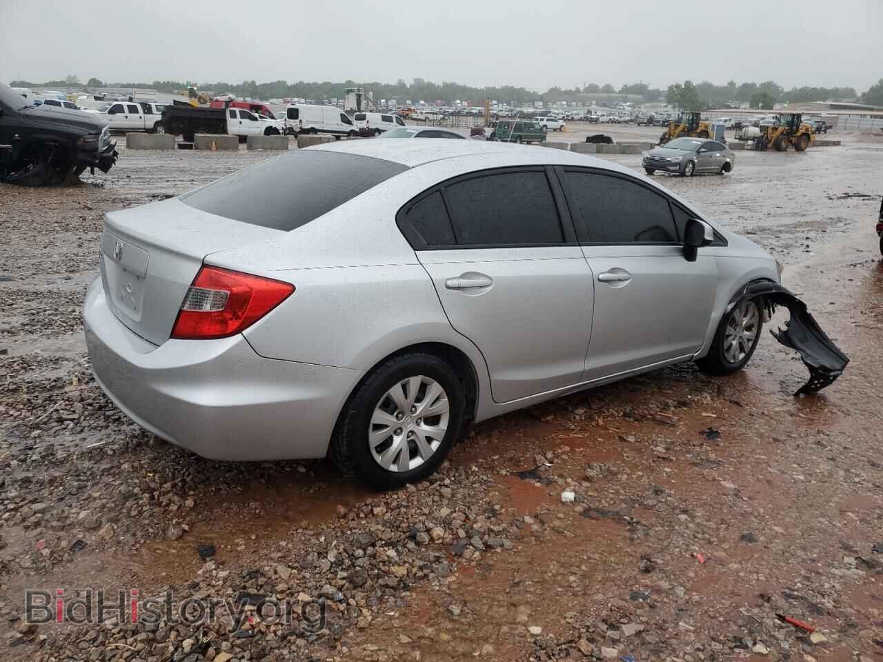 2012 HONDA CIVIC - VIN: 2HGFB2F54CH560544 - Фото 3