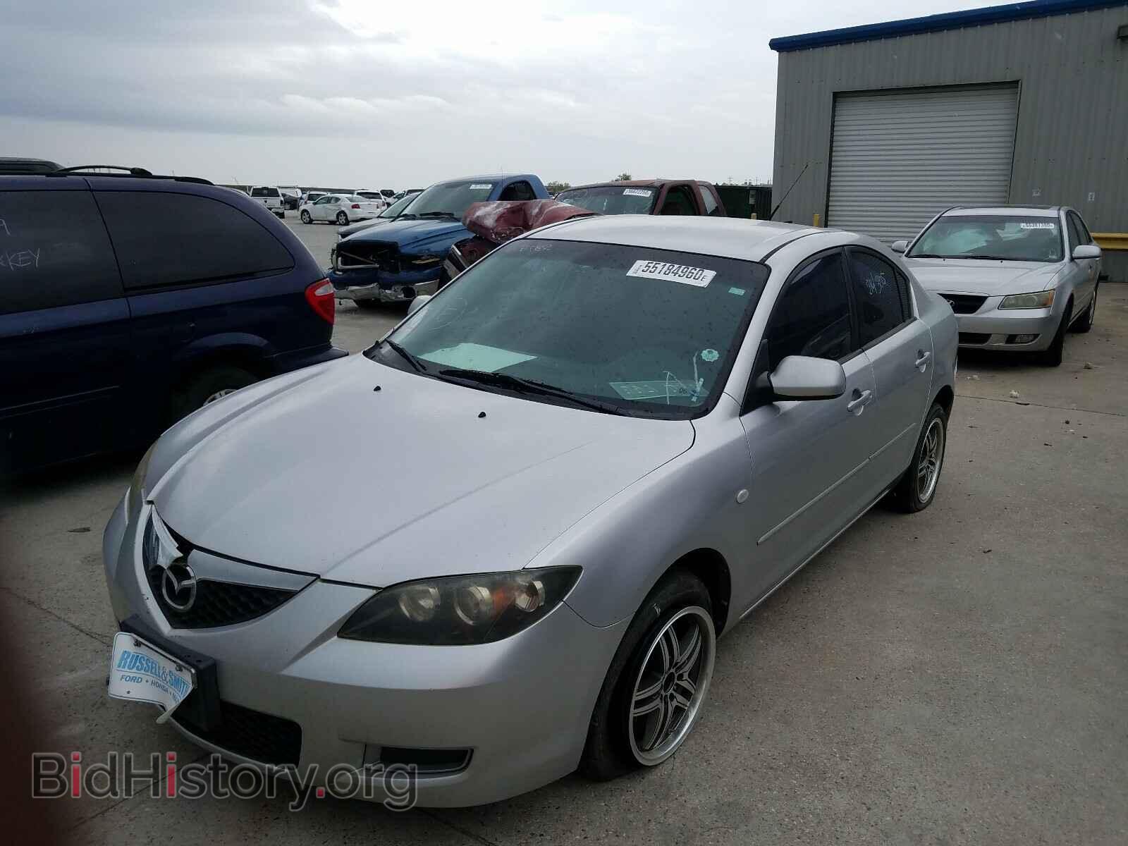 2008 MAZDA 3 - VIN: JM1BK32F781845567 - Фото 2
