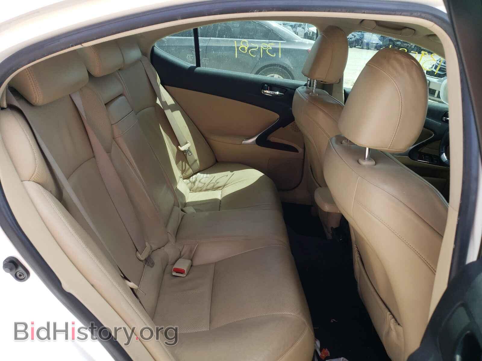 2008 LEXUS IS - VIN: JTHBK262X82075391 - Фото 6