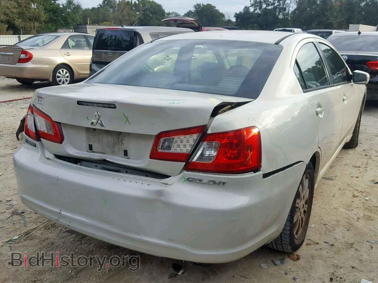 2009 MITSUBISHI GALANT - VIN: 4A3AB36F49E036315 - Фото 4