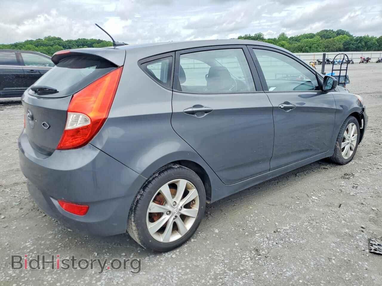 2012 HYUNDAI ACCENT - VIN: KMHCU5AEXCU012660 - Фото 3