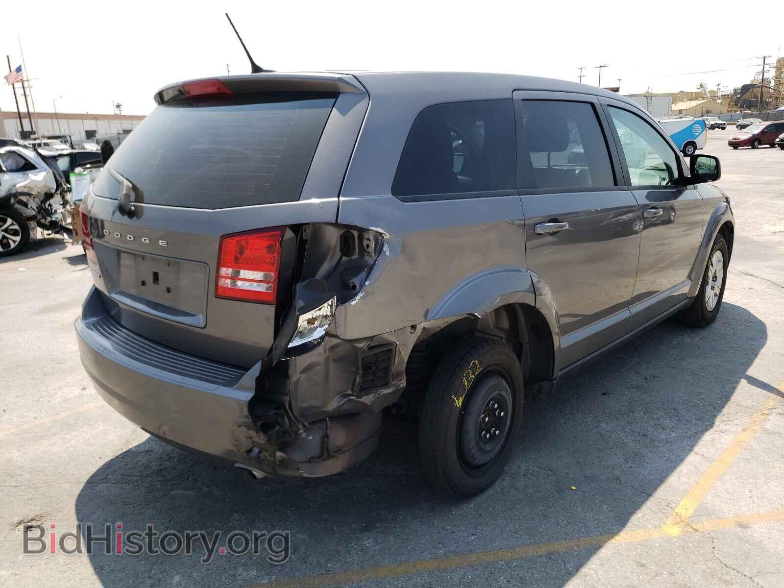 2012 DODGE JOURNEY - VIN: 3C4PDCAB4CT206692 - Фото 4
